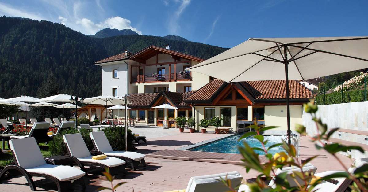 Ein Foto von einer Übersicht des Hotel Salvadori