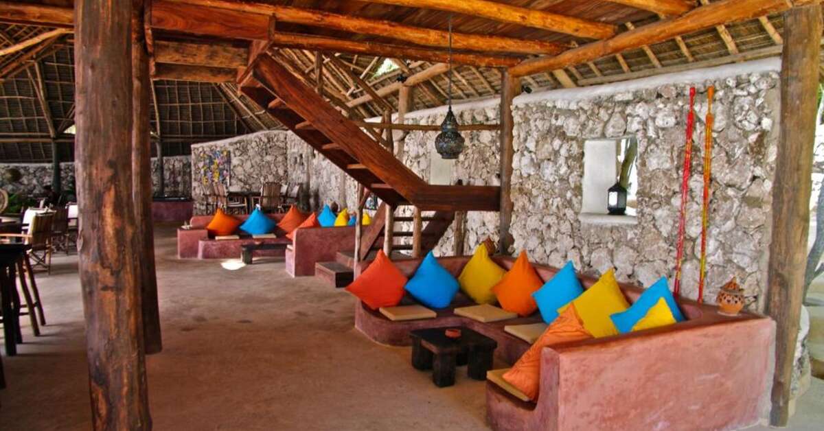 Een foto van het interieur van Sunshine Marine Lodge