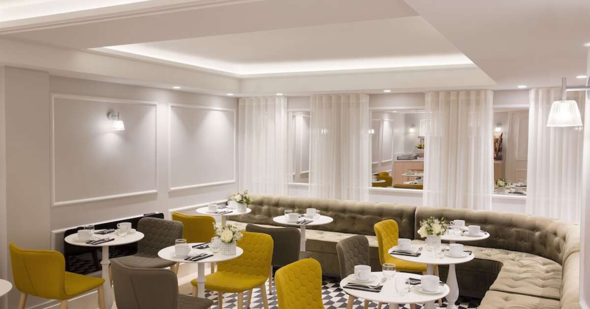 Ein Foto von den Einrichtungen im Hotel Pastel Paris