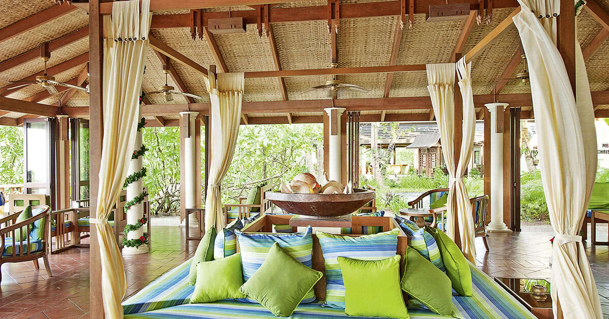 Een foto van het interieur van Royal Island Resort & Spa