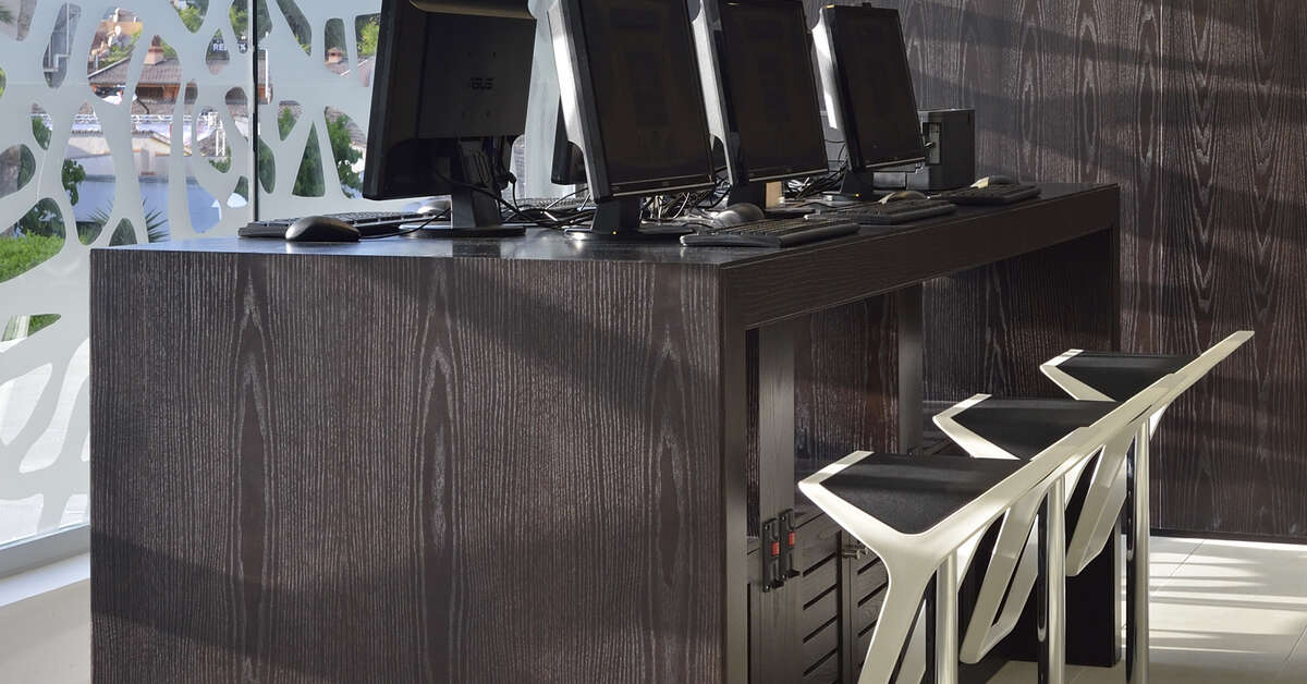 Ein Foto von den Einrichtungen im Innside by Melia Wave Calvia