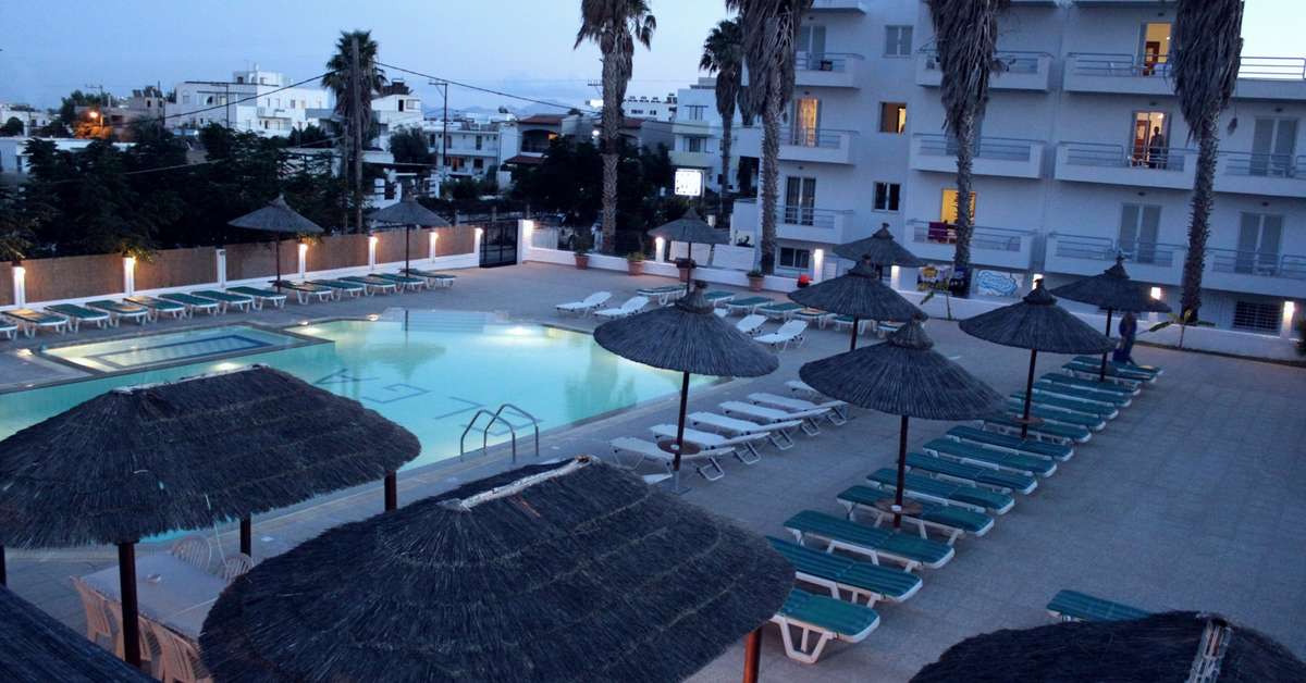 Ein Foto vom Pool im Elga Apartments