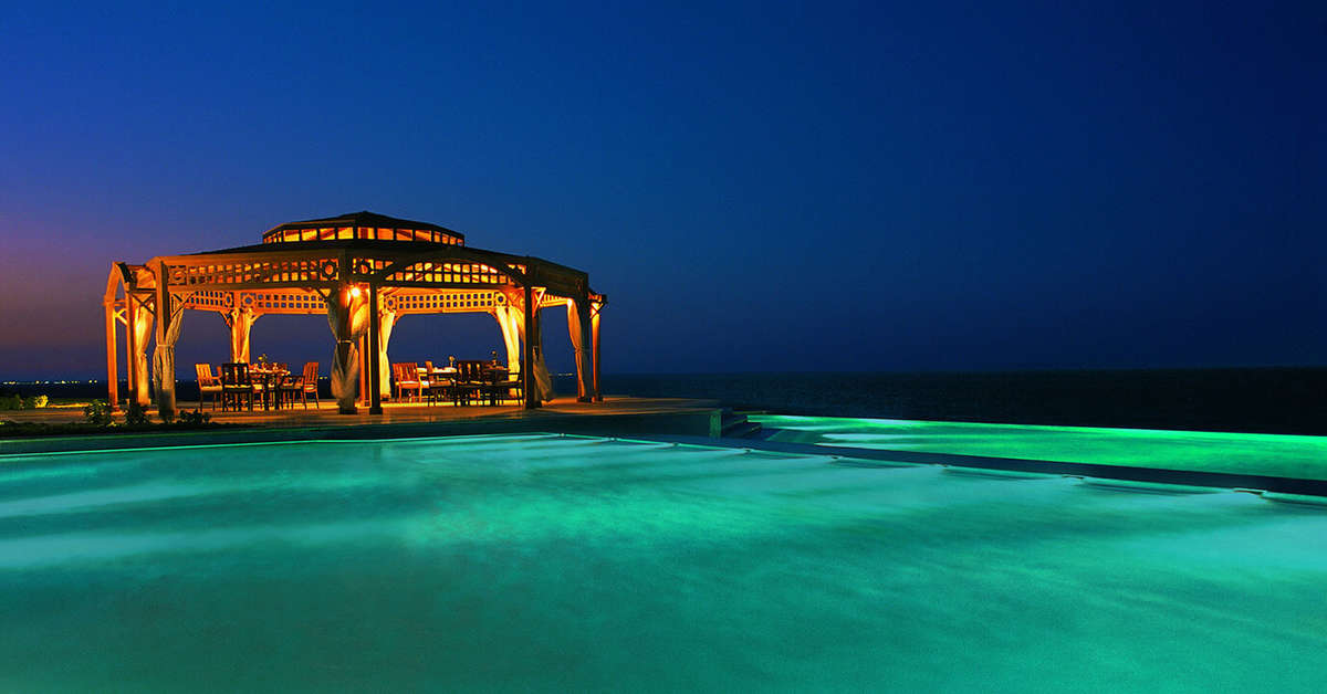 Ein Foto vom Pool im The Oberoi Sahl Hasheesh