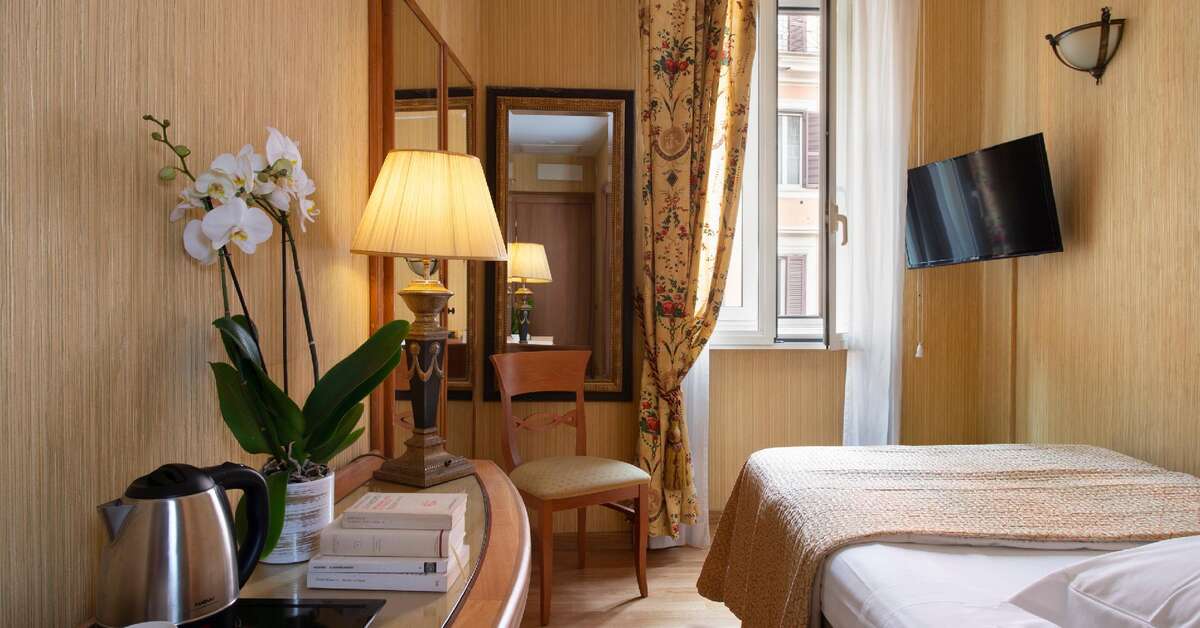 Een foto van Hotel Cecil Rome