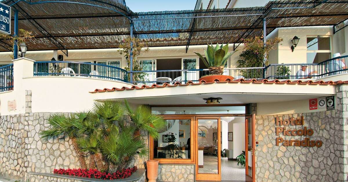 Een foto van de buitenkant van Hotel Piccolo Paradiso