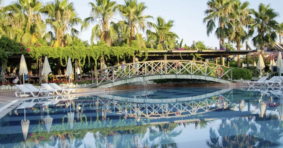 Ein Foto vom Pool im Trendy Palm Beach