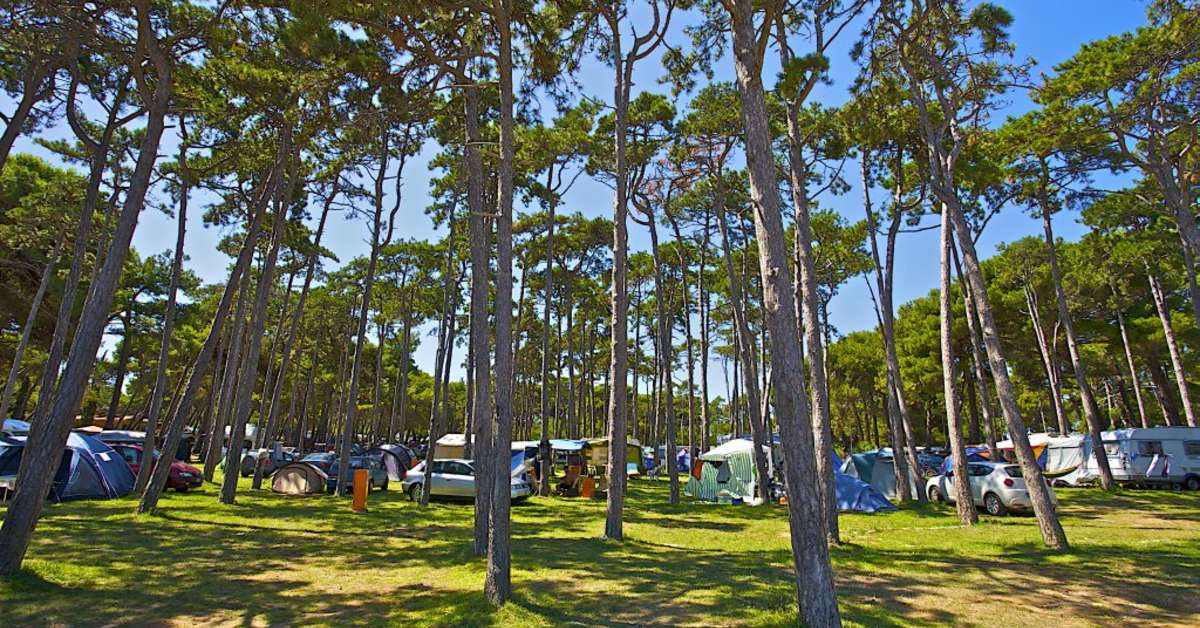 Een foto van de buitenkant van Camping Arena Medulin