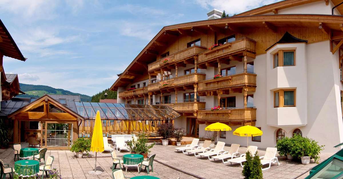 Een foto van de buitenkant van Hotel Elisabeth Kirchberg