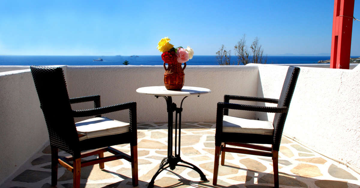 Een foto van High Mill Hotel Paros