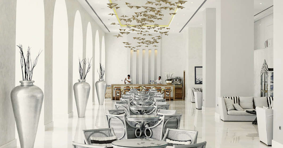 Een foto van de faciliteiten bij Mitsis Alila Exclusive Resort & Spa