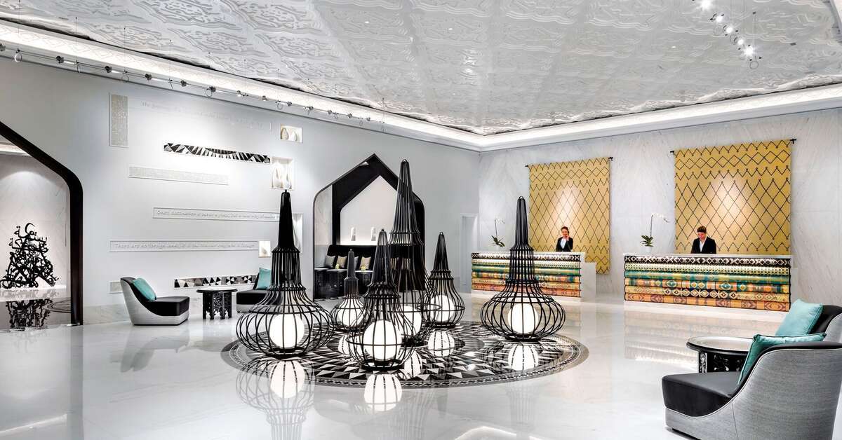 Een foto van het interieur van Fairmont Fujairah Beach Resort