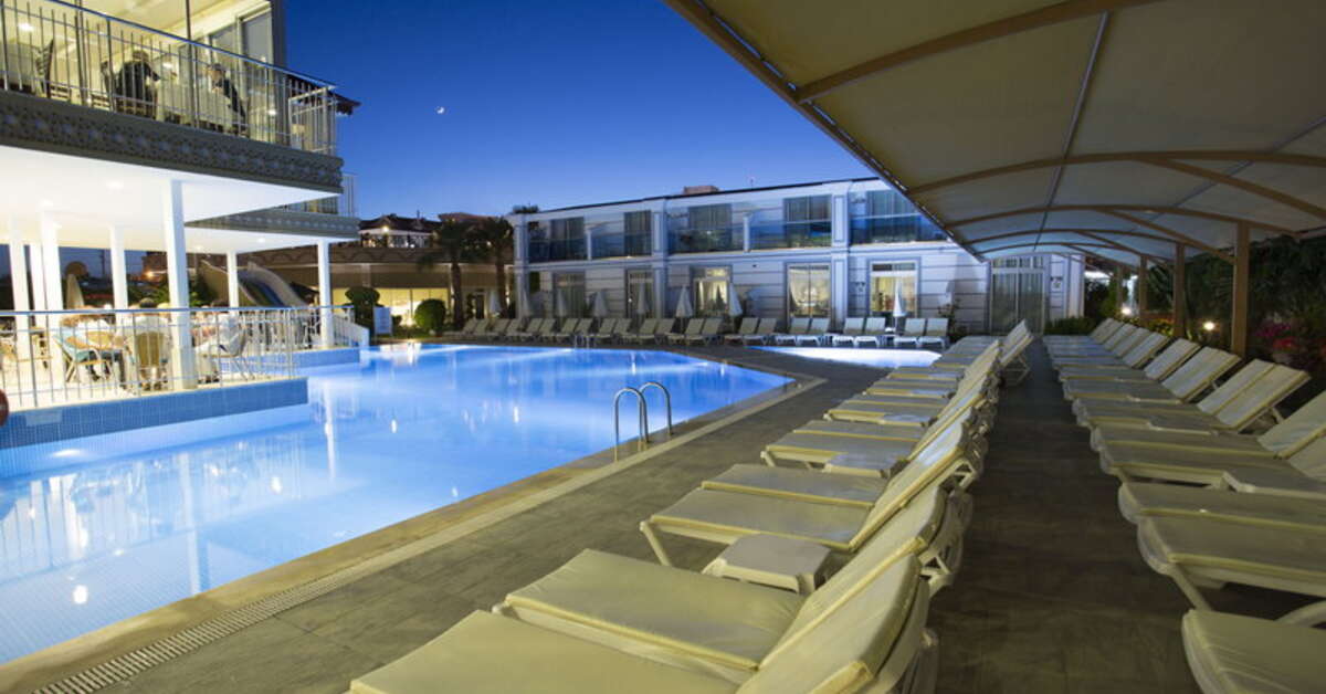 Ein Foto vom Pool im Sun Club Side