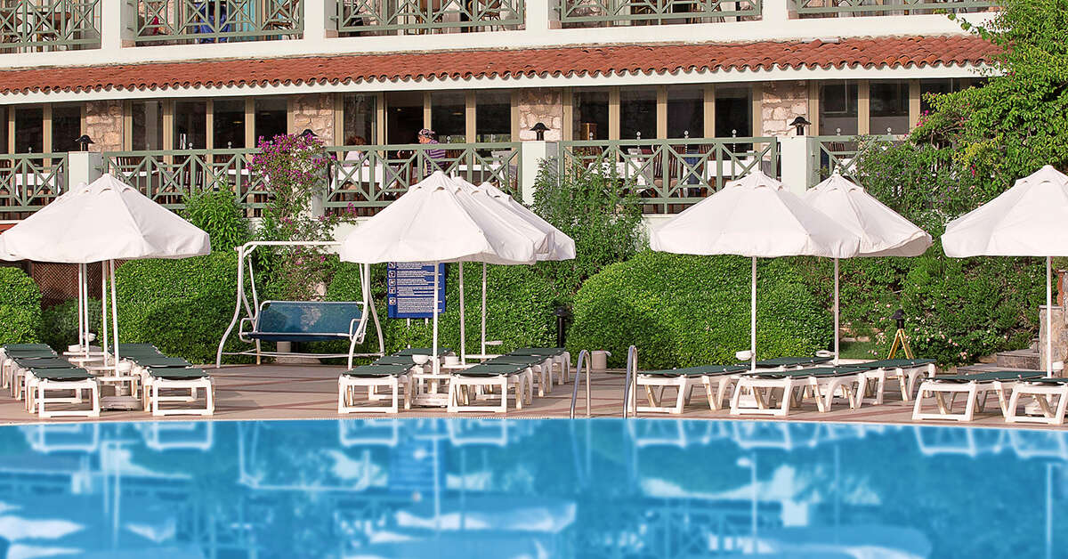Een foto van het zwembad bij Hotel Marti La Perla