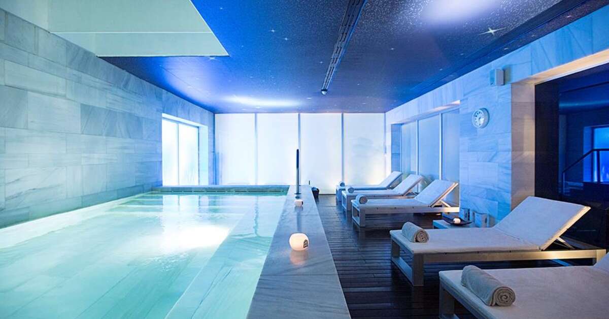 Ein Foto vom Pool im Hospes Palacio de los Patos