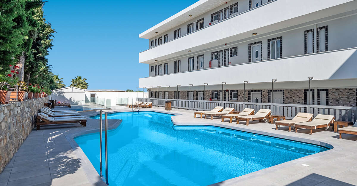 Een foto van het zwembad bij Sunny Days Hotel & Appartementen
