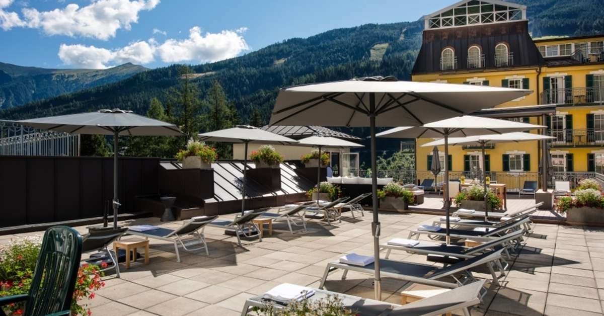 Een foto van het terras bij Mondi-Holiday Bellevue