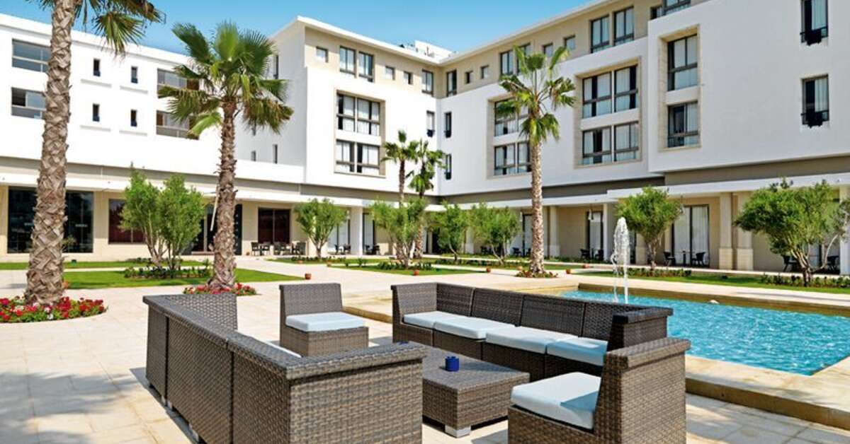 Een foto van het terras bij Atlas Essaouira & Spa