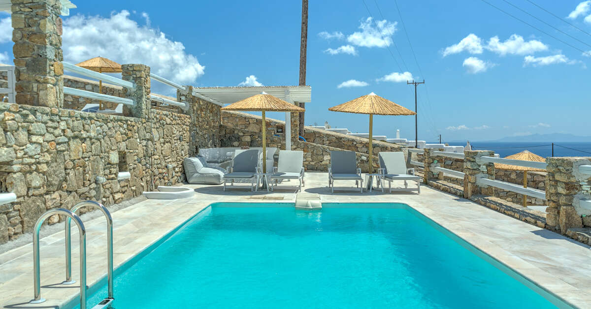Een foto van het zwembad bij Senses Luxury Villas & Suites