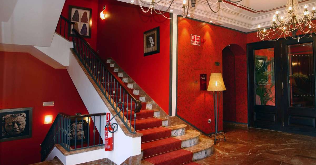 Een foto van het interieur van Soho Boutique Jerez & Spa