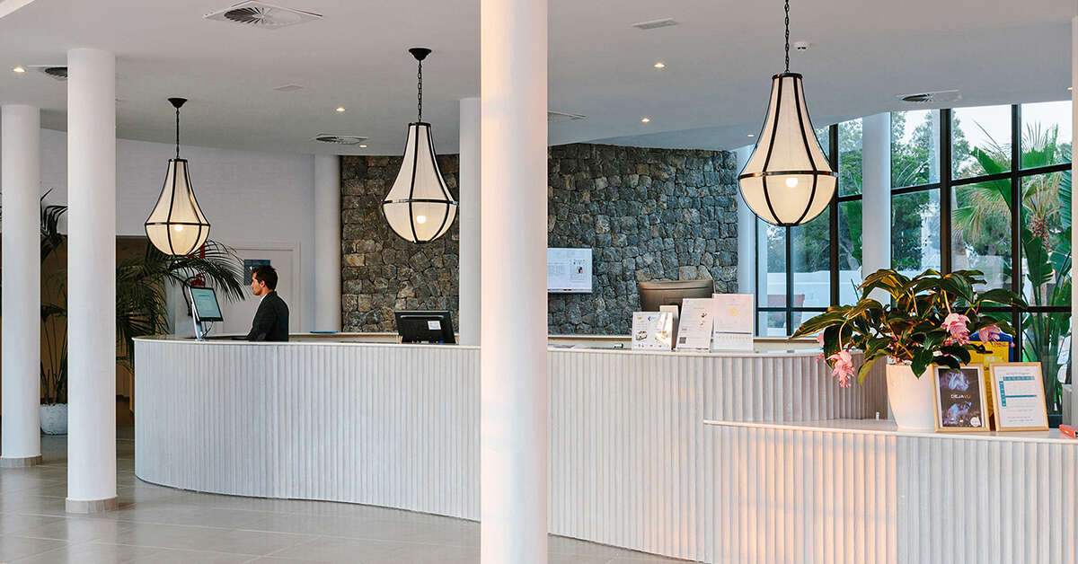 Een foto van het interieur van AluaSoul Ibiza