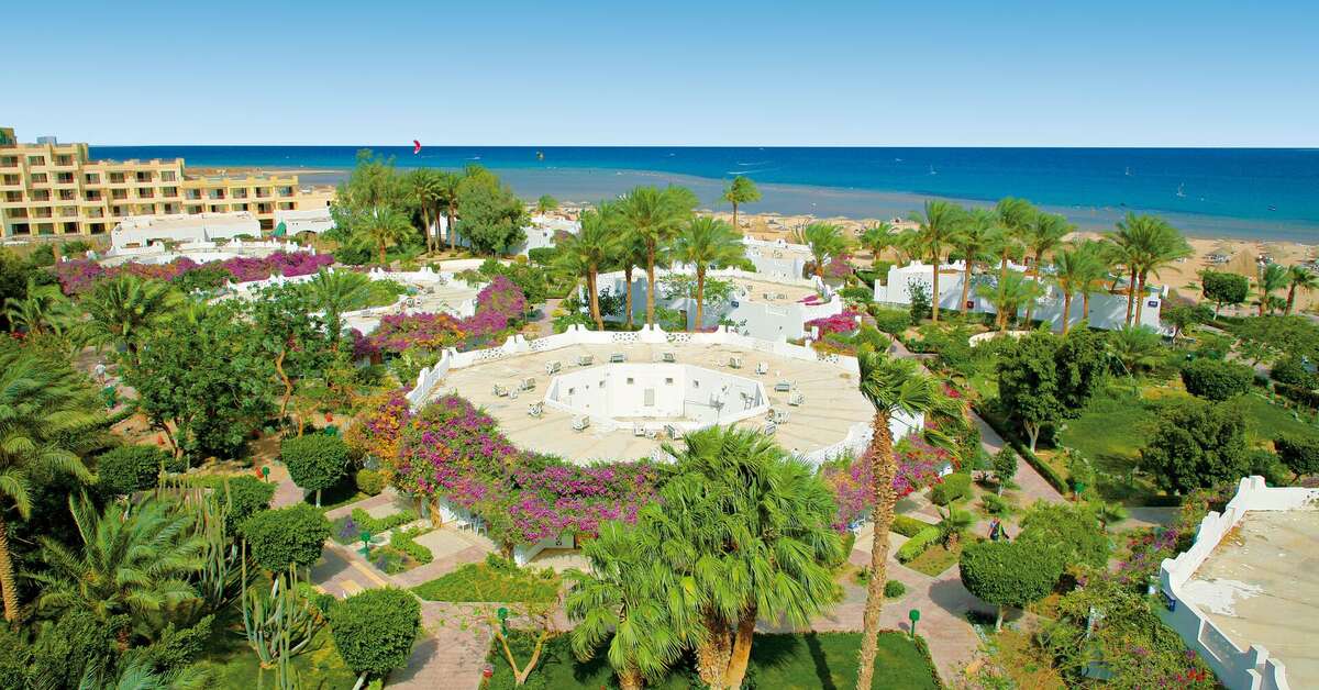 Een foto van de buitenkant van Shams Safaga Resort