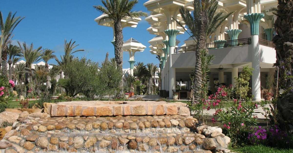 Ein Foto von der Außenansicht des Hasdrubal Prestige Thalassa & Spa Djerba