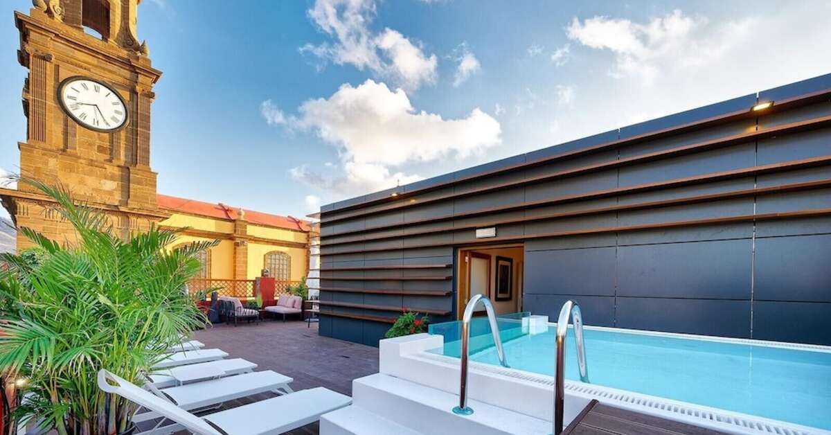 Een foto van de faciliteiten bij Agaldar Hotel Emblematico