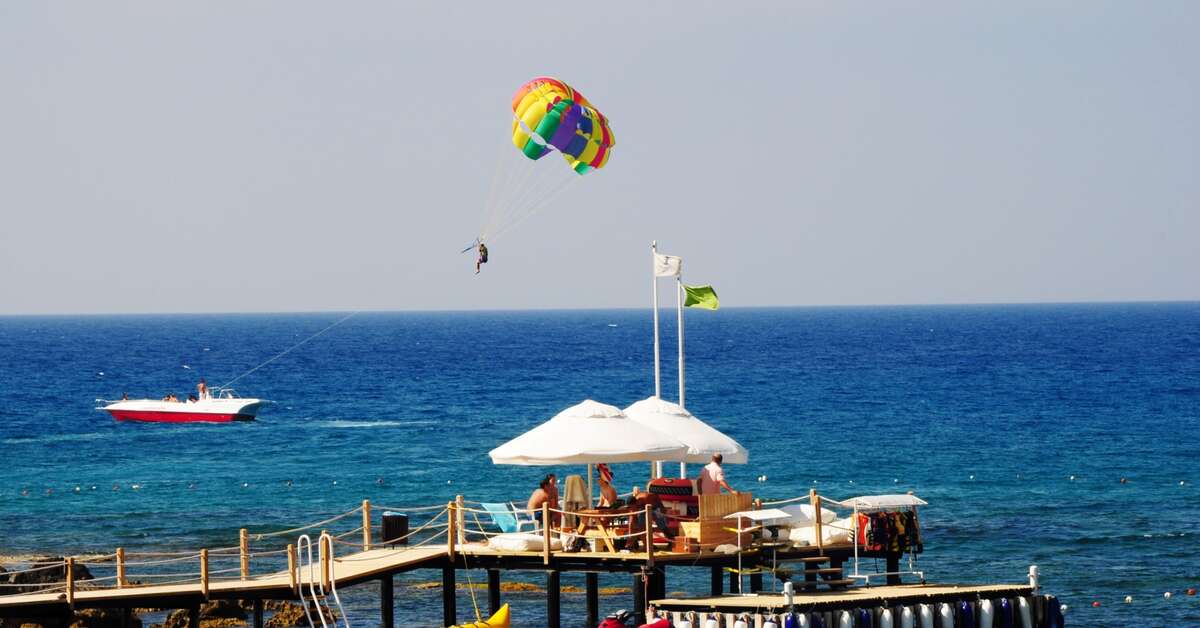 Een foto van het strand bij Denizkizi Hotel & Royal