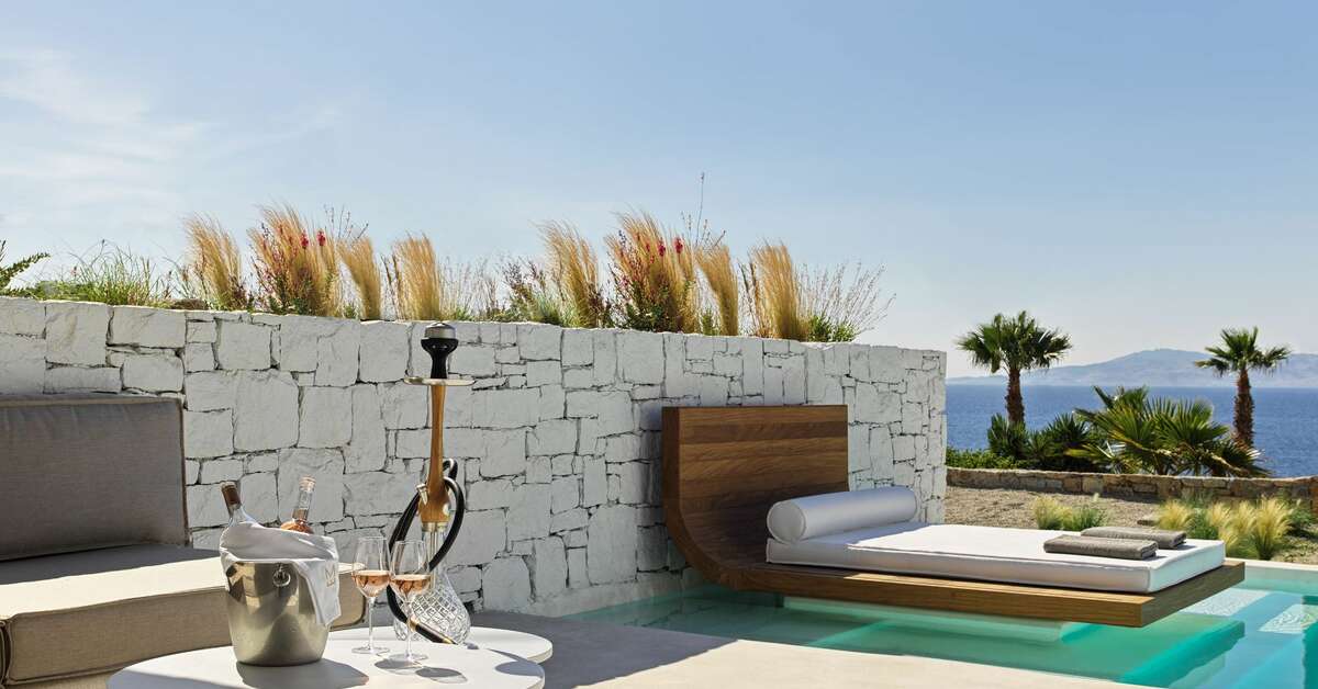 Ein Foto Mykonos Earth Suites