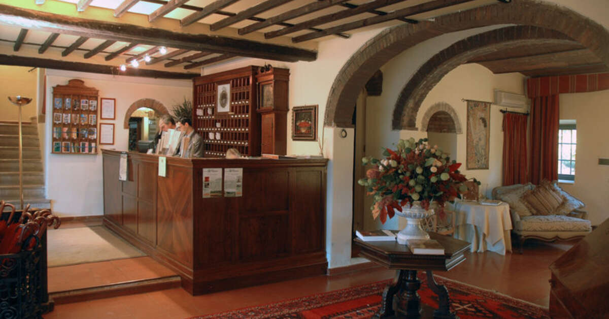 Een foto van het interieur van Borgo San Luigi