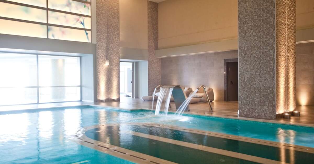 Een foto van het zwembad bij Miraggio Thermal Spa Resort