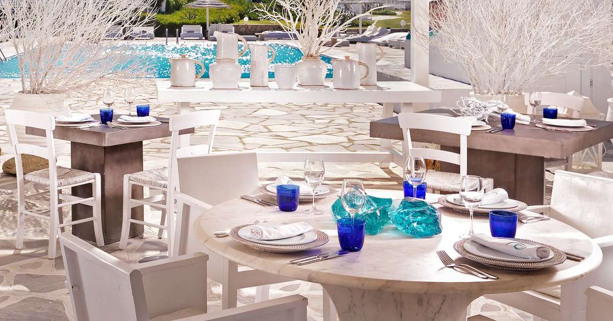 Een foto van de faciliteiten bij Mykonos Bay Hotel