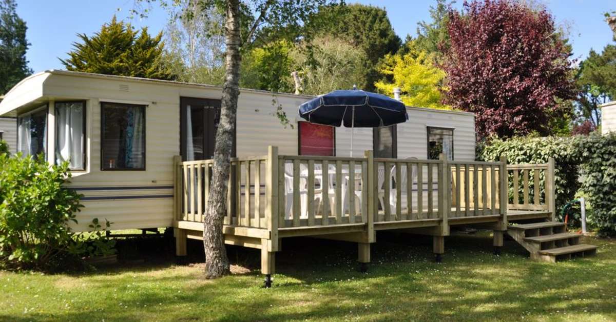 Een foto van de buitenkant van Camping Le Raguenes Plage