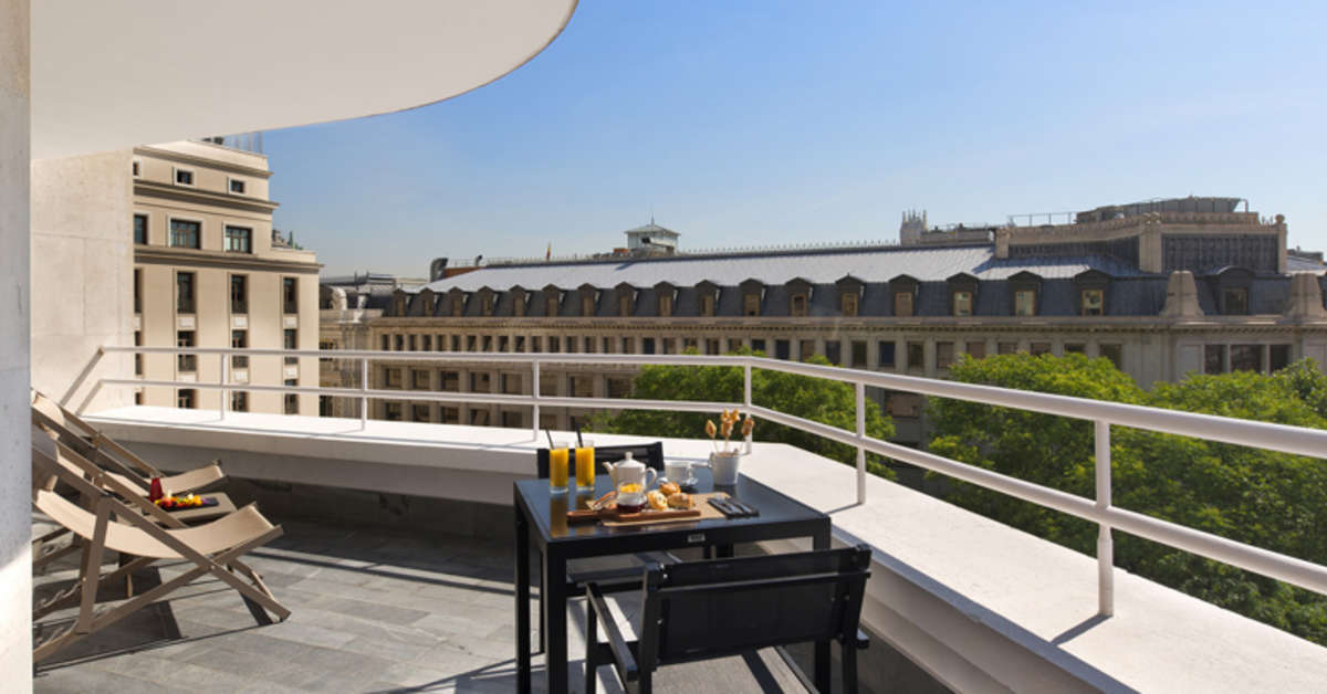 Een foto van de faciliteiten bij NH Collection Madrid Suecia