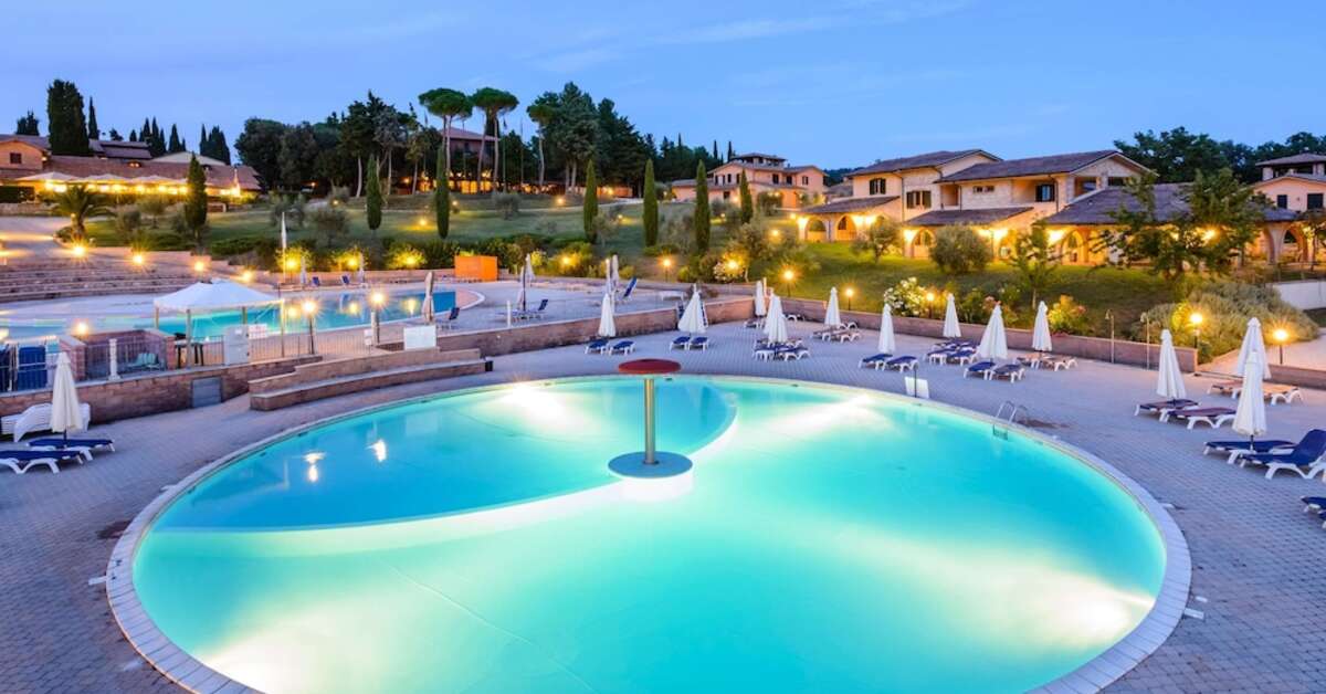 Een foto van het zwembad bij Pian Dei Mucini Resort