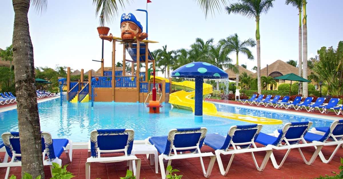Ein Foto vom Pool im Allegro Cozumel