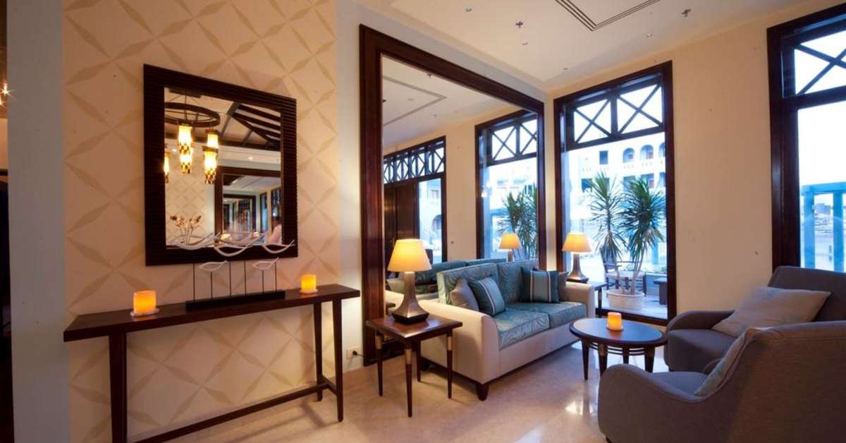 Een foto van het interieur van Fanadir Hotel El Gouna