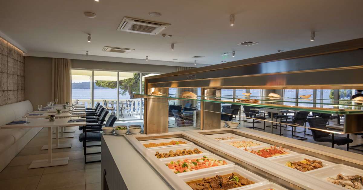 Een foto van de faciliteiten bij Aminess Younique Bellevue Hotel
