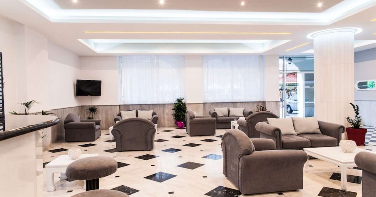 Een foto van het interieur van Surreal Klelia Beach Hotel