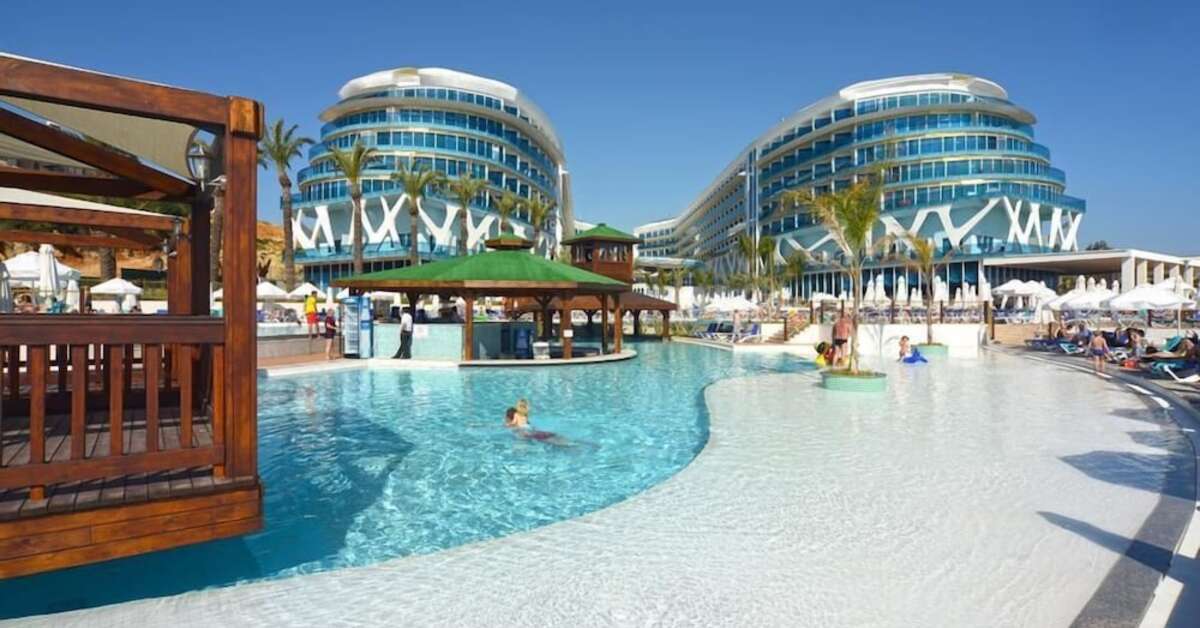 Een foto van het zwembad bij Vikingen Infinity Resort & Spa