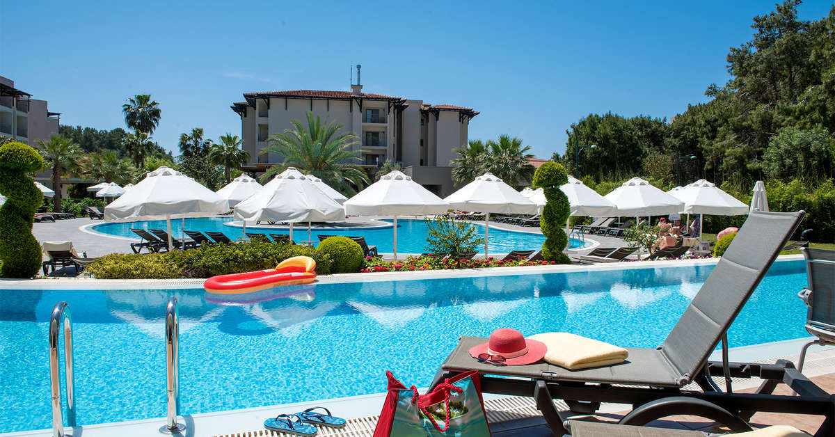 Ein Foto vom Pool im Barut Hemera Resort & Spa