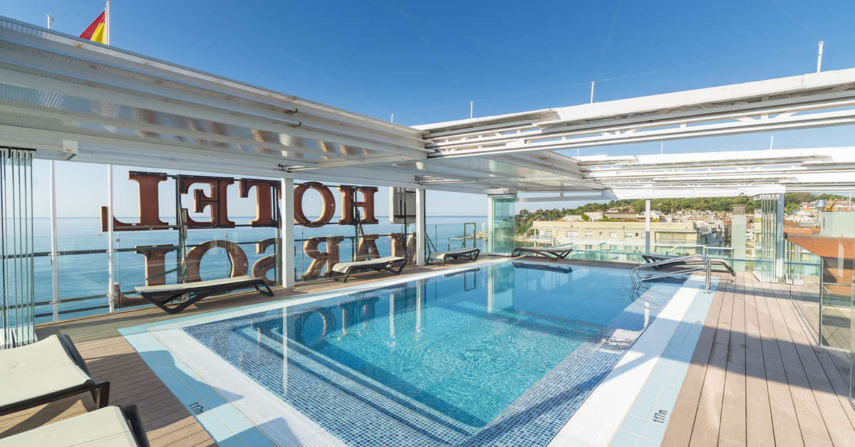 Een foto van het zwembad bij Hotel Marsol