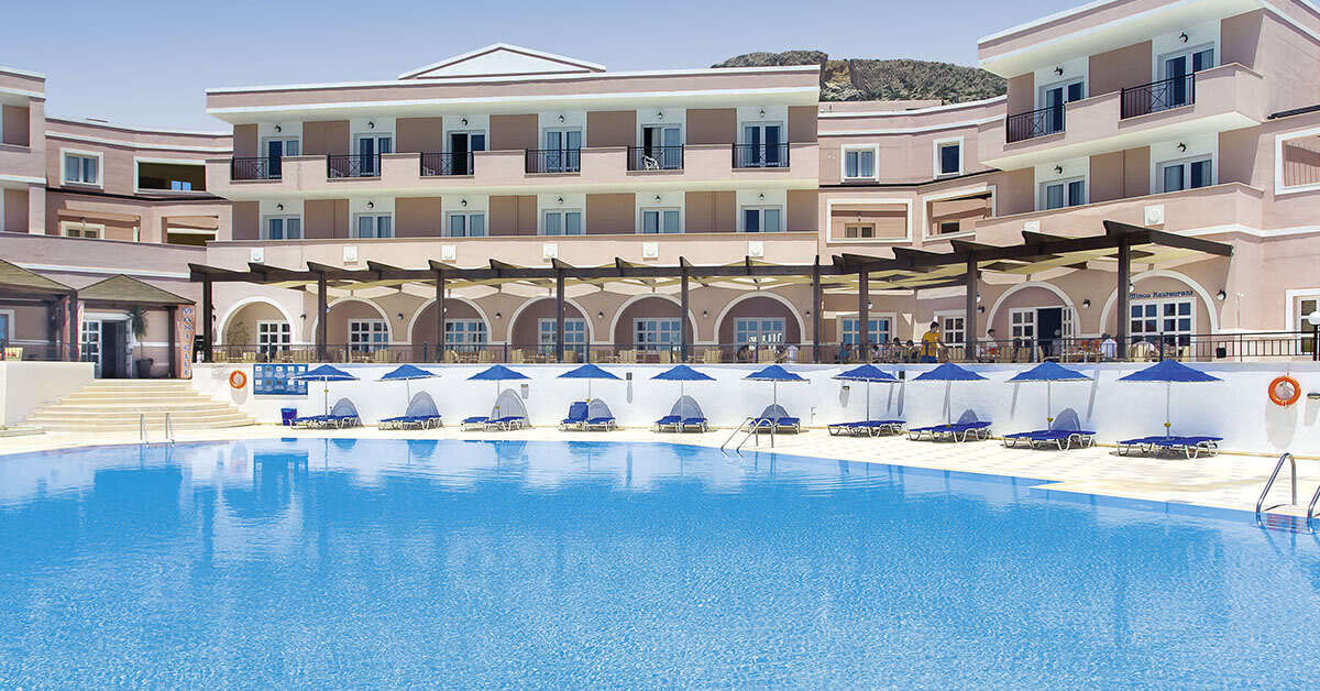 Een foto van het zwembad bij Sunshine Crete Village