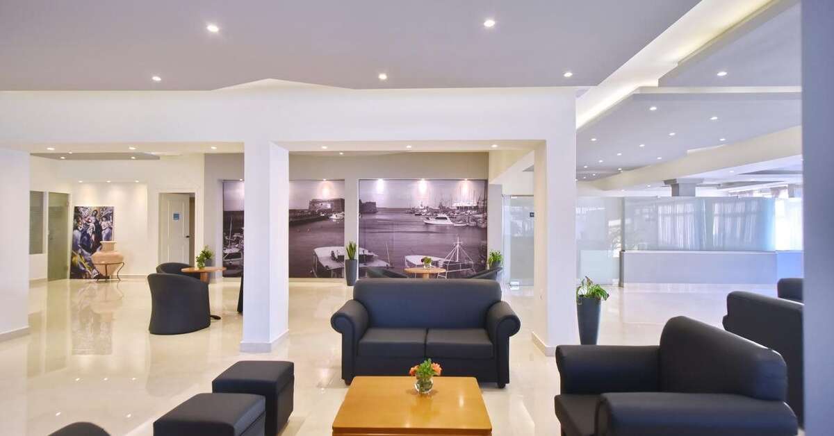 Een foto van het interieur van Hotel Kalia Beach