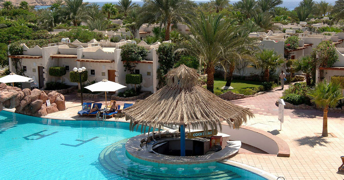 Een foto van een overzicht van Jaz Fayrouz Resort