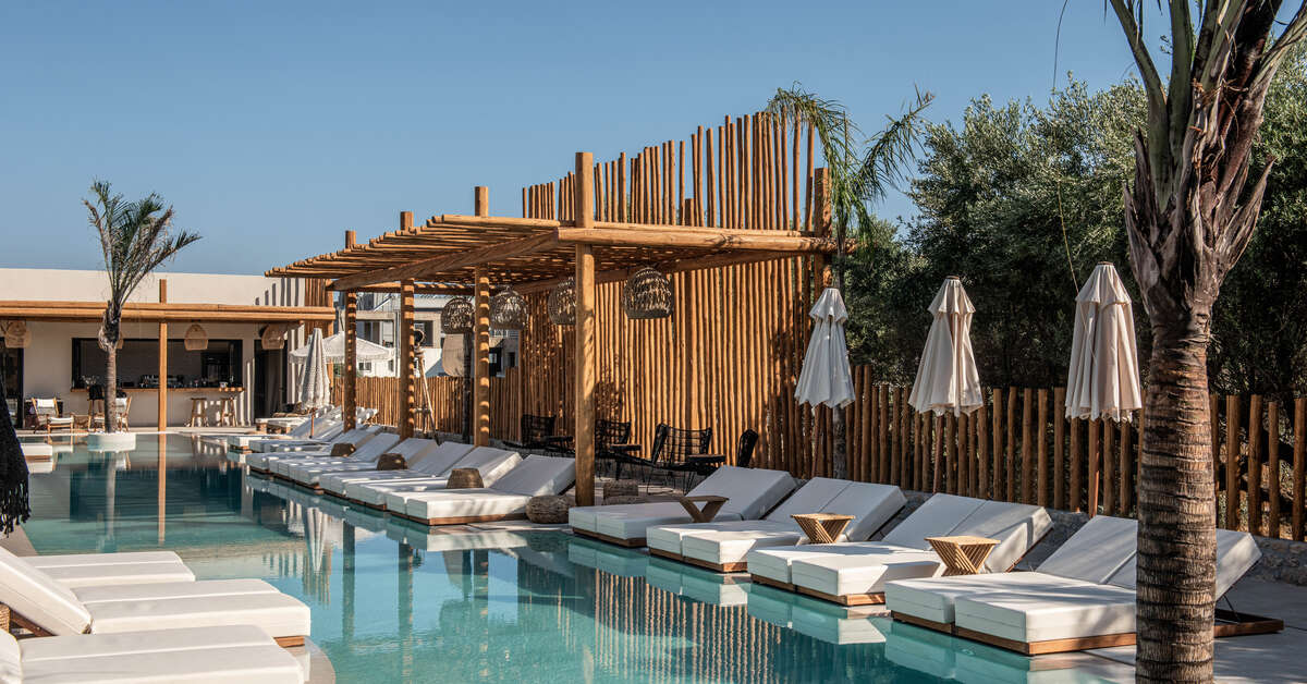 Ein Foto vom Pool im Indigo Inn Casa