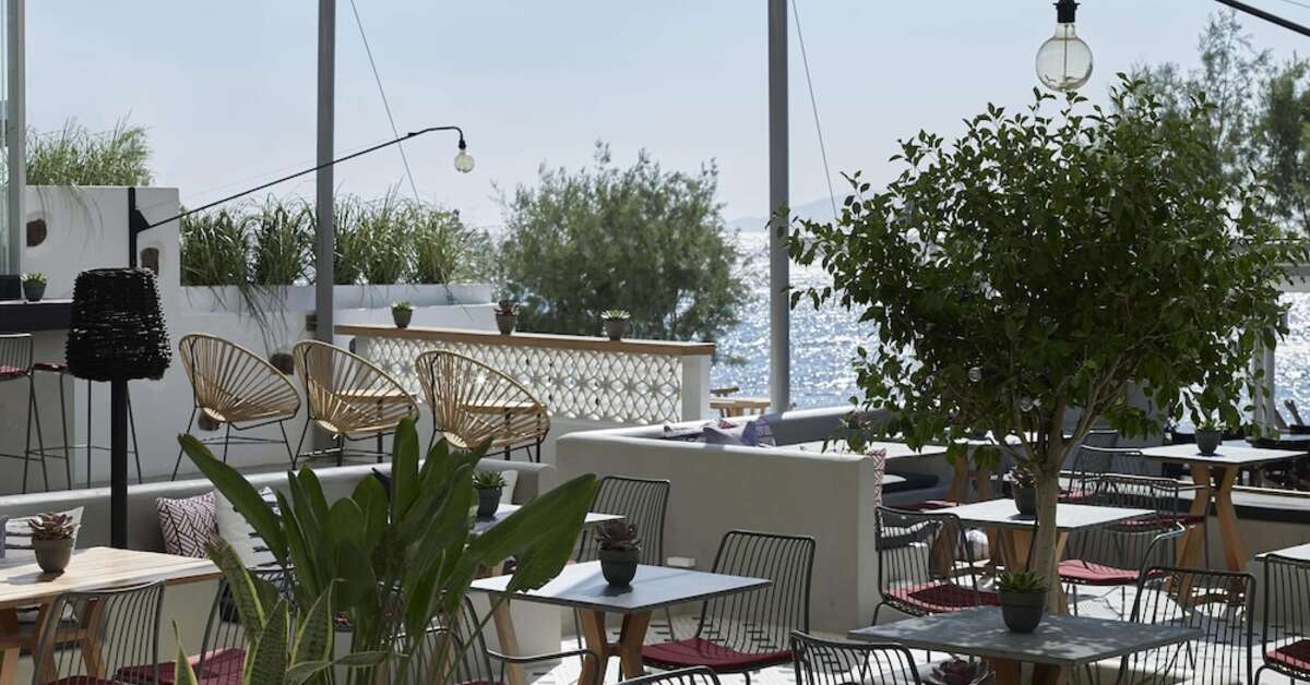Ein Foto von den Einrichtungen im Afroditi Venus Beach Hotel & Spa