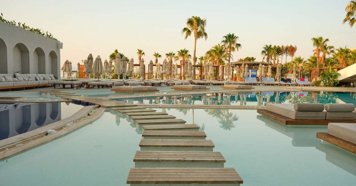 Een foto van het zwembad bij Laur Hotels Experience & Elegance