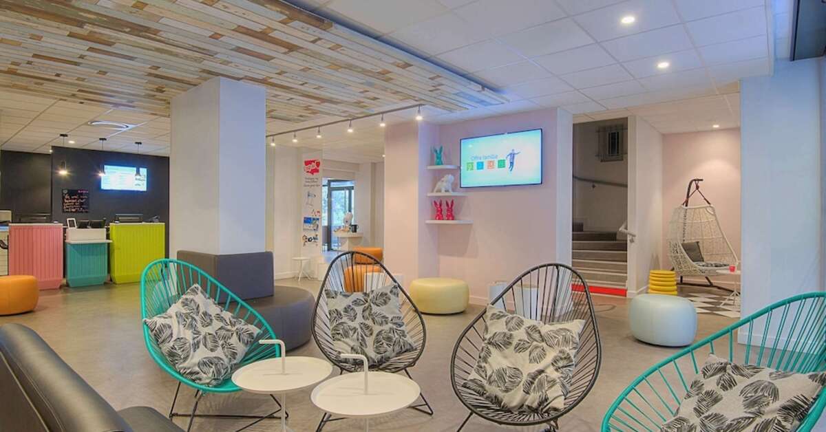 Een foto van het interieur van Ibis Styles Nice Centre Gare