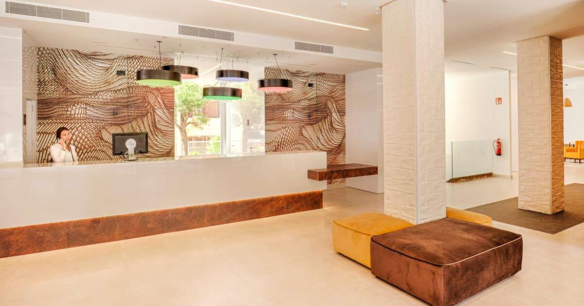 Een foto van het interieur van Hotel Benidorm Centre